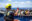 A fast rescue boat of SOS Humanity and a boat with refugees on the central Med.
