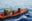 A fast rescue boat of SOS Humanity with five crew members on board.