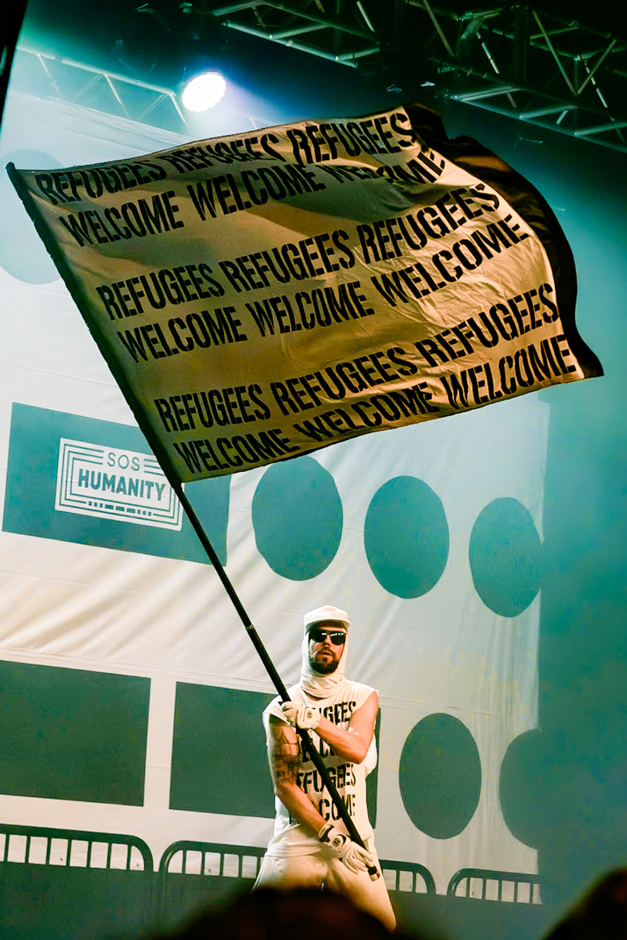 Deichkind bei den SOS Sessions 2023.