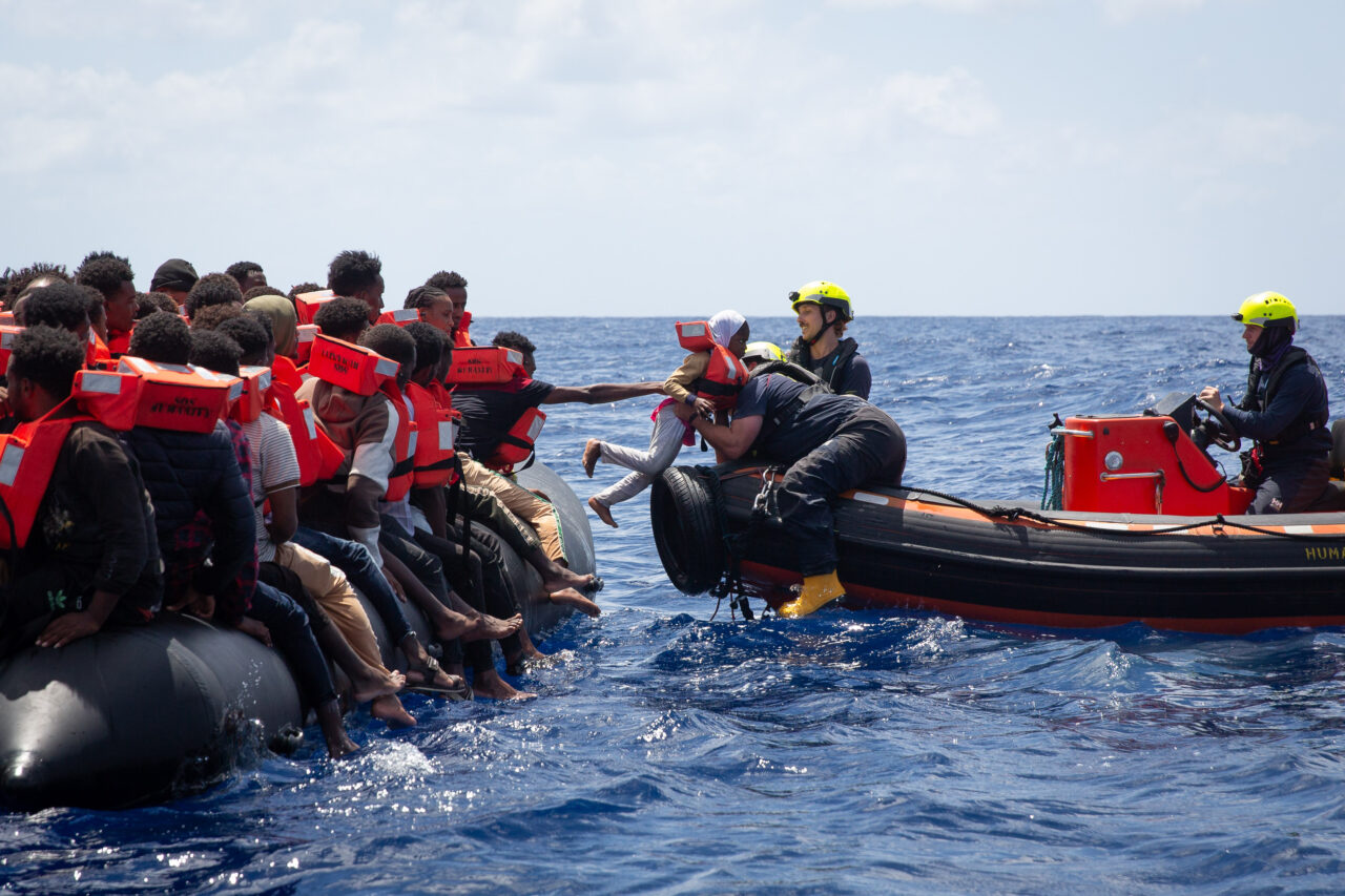 Rettung aufs RHIB