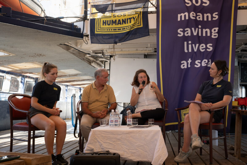 Podiumsdiskussion auf dem Open Ship